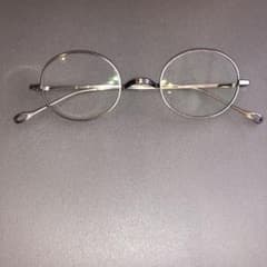 金子眼鏡　井戸多美男　シルバー　手造 金子眼鏡 井戸多美男作 アンティークシルバー - メルカリ