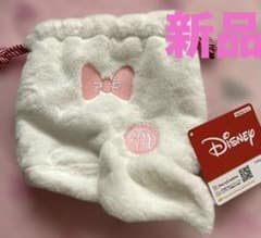 新品ディズニー&ピクサーキャラクター もこもこしっぽ付き巾着⭐️マリーちゃん