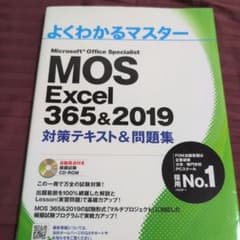 MOS Excel 365&2019 対策テキスト&問題集のサムネイル