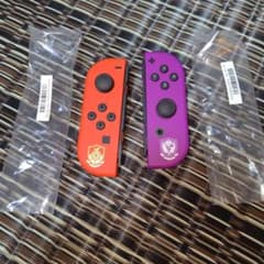 純正　JOY-CON 　ポケットモンスター　バイオレット　スカーレット　スイッチのサムネイル