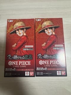 未開封BOX】 ワンピース 受け継がれる意志 2BOX テープカット - メルカリ