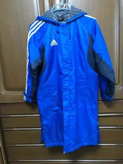 アディダス ベンチコート １４０センチ 中古のサムネイル