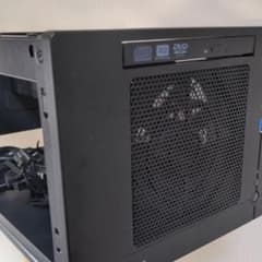 SILVERSTONE SGO5 LITE　電源、DVD-ROMセットのサムネイル