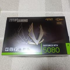 ZOTAC GeForce RTX 5080 使用時間1時間未満 動作確認のみ ZOTAC GeForce RTX 5080 使用時間1時間未満 動作確認のみ - メルカリ