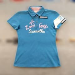 Samantha Thavasa Love Golf Polo Shirt - メルカリ
