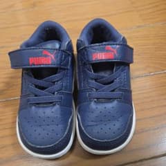 PUMA キッズスニーカー ネイビーのサムネイル