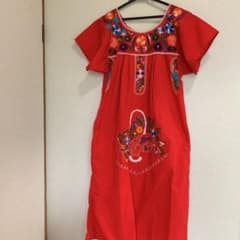ワンピース◯エスニック◯アジアン◯メキシコ刺繍のサムネイル