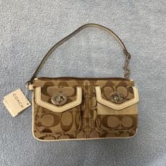 COACH シグネチャー ポーチ ハンドバッグのサムネイル
