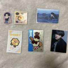 K-POP 防弾少年団　BT SSHOOKY SUGA ステッカー　トレカのサムネイル