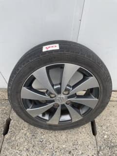 スズキワゴンRスティングレィMH23S純正アルミホイール165/55R15 1本