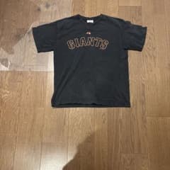 Majestic GIANTS ロゴ Tシャツ ブラックのサムネイル