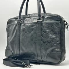 COACH コーチ 2way ビジネスバック シグネチャー F71247 A4 - メルカリ