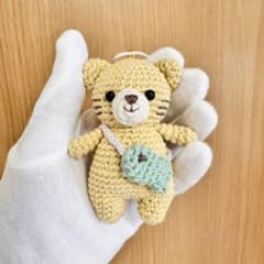 あ*ん様 あみぐるみ ねこちゃんキーホルダーのサムネイル