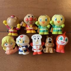 アンパンマンキャラクター　指人形　ソフビのサムネイル