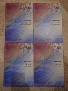 BUMP OF CHICKEN とっておきの唄 K 花の名 他 バンドピース４冊のサムネイル