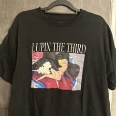 LUPIN THE THIRD Tシャツ ブラック Lサイズのサムネイル