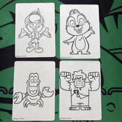集卡社 (Card.Fun社) Disney100 塗り絵カードセットのサムネイル