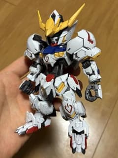 組立済　ガンプラ　MGSD ガンダムバルバトス　パチ組　スミ入れのみのサムネイル
