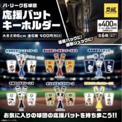 パ・リーグ6球団 応援バットキーホルダー 全6種 楽天市場イーグルス★のサムネイル