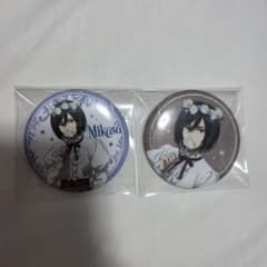 Attack Titan　Flower Crown ver. Can Badge - Mikasa