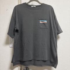 プリントTシャツ　チャコールのサムネイル