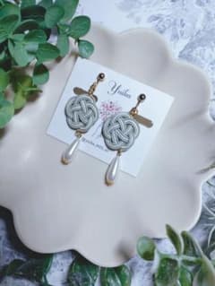 ✾水引✾ピアス/イヤリングのサムネイル