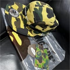 a bathing ape ジェットキャップ　カモのサムネイル