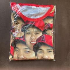 大谷翔平選手顔いっぱいプリントＴシャツ限定配布グッズのサムネイル