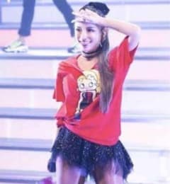 美品 ベティちゃん×浜崎あゆみ/BETTY ayu コラボTシャツ レッド M