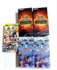 新品・未開封・シュリンク付き】遊戯王＆デュエル・マスターズ BOX 5点