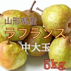 b95  山形県産中大玉ラフランス　5kg  2680円 訳あり家庭用のサムネイル