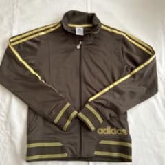 adidas ブラウン ジップアップジャケットのサムネイル