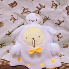 ポムポムプリン カフェ　限定　マフィン　ハロウィン　マスコット　ぬいぐるみ ポムポムプリン カフェ 限定 マフィン ハロウィン マスコット