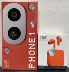 CMF by Nothing Phone 1 オレンジ 128GB Buds付き - メルカリ