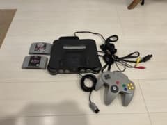ニンテンドー64 本体 コントローラー ソフト2本付きのサムネイル