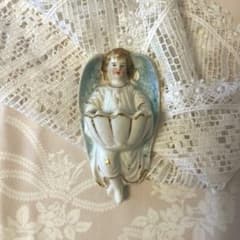 小さな天使の聖水盤 1950年代 フランスアンティーク 小さな天使の聖水盤 1950年代 フランスアンティーク 小さな天使の聖水