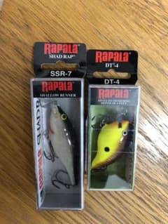 ラパラ　DT-4 SSR-7 セット　rapalaのサムネイル