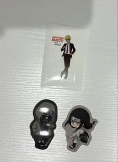 NARUTO ニジゲンノモリ 忍里 ステッカー3種セット - メルカリ
