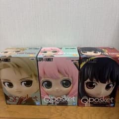 Qposket SPY×FAMILY 피규어 3체 세트