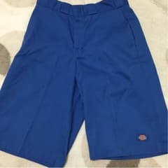 ディッキーズ ハーフパンツ 青 28のサムネイル
