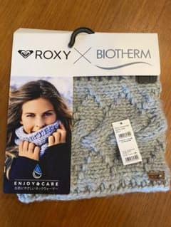 ロキシー　ネックウォーマー　グレー　フリーサイズのサムネイル