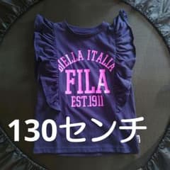 FILA キッズ Tシャツ 130cm ネイビー フリルのサムネイル