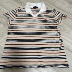 BURBERRY ベージュ ストライプ ポロシャツ 160Aのサムネイル