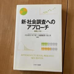 新・社会調査へのアプローチ 論理と方法のサムネイル