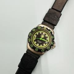 【電池切れ】タグ ホイヤー フォーミュラ1 グリーン　375 508 タグホイヤー フォーミュラ1 グリーン 375 508 電池切れジャンク