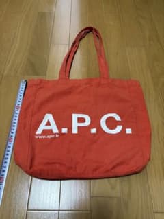【非売品】A.P.C. トートバッグ　オレンジのサムネイル