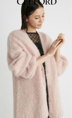 未使用【CELFORD】アルパカシャギーニットカーディガン 未使用【CELFORD】アルパカシャギーニットカーディガン - メルカリ