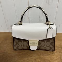 COACH ショルダーバッグ ホワイト/ブラウンのサムネイル
