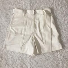 未使用級 トゥモローランド 24SS コットンシルクデニムライクショートパンツ 未使用級 トゥモローランド 24SS コットンシルクデニムライクショート