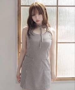 ANDMARY Natalie check mini dress - メルカリ